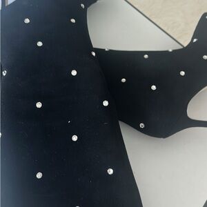 Larroude Black Heeled Boots